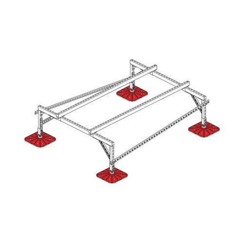 Конструкция опорная для установки оборудования TECHNORAPTOR FOOT 1500х2000 тип 1 KM-TR-F-SSEI-1500-2000-1 КМ TR0028