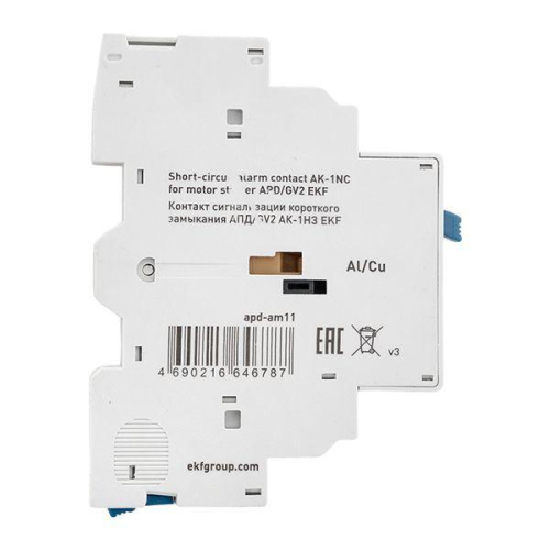 Контакт сигнализации короткого замыкания АПД/GV2 АК-1НЗ EKF apd-am11