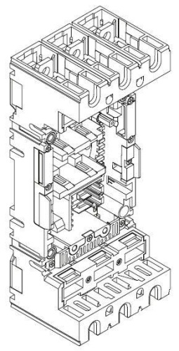 Основание втычного устройства с передн. присоед. 3п DRX 250 HP Leg 669330
