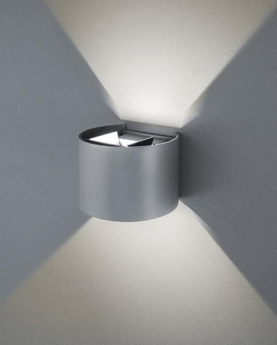 Светильник светодиодный 80 583 NOF-D-W-009-02 6Вт 3000К IP54 340лм для наружной подсветки цилиндр сер. Navigator 80583