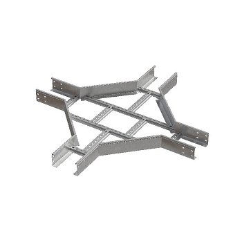 Разветвитель для лотка Х-образ. лестнич. 100х400х1.2мм HD85 N КМ LO61179