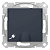 Механизм розетки 1-м СП Sedna 16А IP44 250В с заземл. защ. шторки с крышкой графит SchE SDN3100370