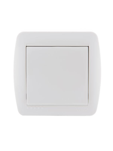 Выключатель 1-кл. ОП Demet 10А IP20 бел. LEZARD 711-0200-100