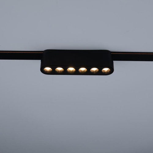 Светильник светодиодный трековый Метр (MTR)16 1206 6Вт 3000К IP20 spot 36град. BL низковольтный черн. Pro JazzWay 5056251