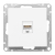 Розетка компьютерная СП Эпика RJ45 кат.5 механизм бел. EKF UP1-SOW-RJ45-5 Розетка компьютерная СП Эпика RJ45 кат.5 механизм бел. EKF UP1-SOW-RJ45-5