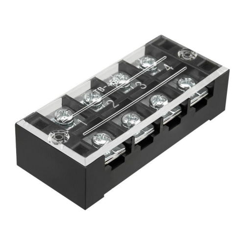 Блок зажимов клеммный БЗН ТВ-4504 4.0кв.мм 45А 4 пары Rexant 11-2152