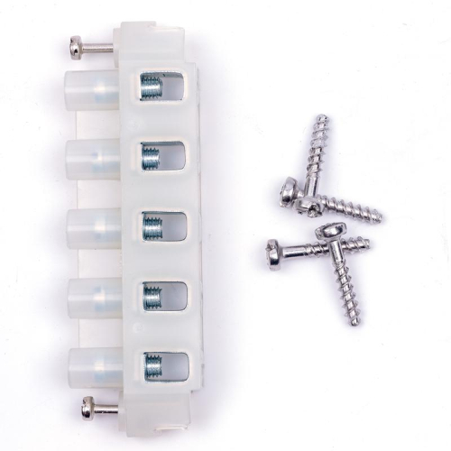 Коробка распределительная 110х110х67мм IP 65 в компл. с клеммным рядом 5х6кв.мм 41А сер. EXTHERM Extherm JB-60-GR