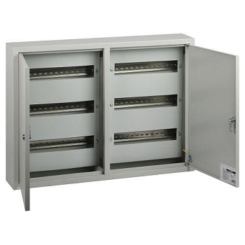 Корпус металлический навесной ЭРА ЩРН-90 2-х дверный (500х680х120) IP31 УХЛЗ сер. ЭРА Б0062925
