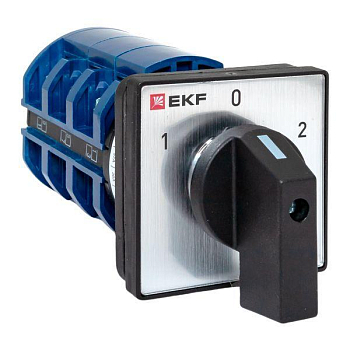 Переключатель кулачковый ПК-1-23 3п 63А "1-0-2" IP65 EKF pk-1-23-63-65