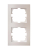 Рамка 2-местн. вертик. VESNA жемчужно-бел. перламутр LEZARD 742-3000-152