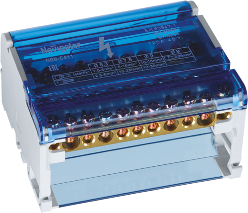 Шина нулевая в корпусе 4х11 Navigator 71239