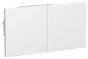 Розетка двойная AtlasDesign с заземл. со штор.со сдвиж. крышк 16А в сборе лотос SE ATN001328