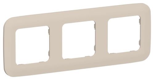 Рамка 3-м СП FLITE РУ-3-А-ФлЛ льняной IEK FI-M32-31-20-K88