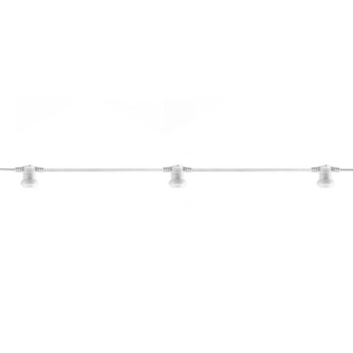 Гирлянда "Белт Лайт" 2жил. 50м шаг 40см 125 патронов E27 IP65 бел. круглый провод Neon-Night 331-242