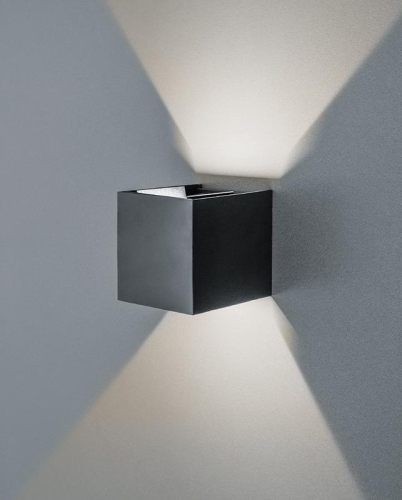 Светильник светодиодный 80 586 NOF-D-W-010-01 6Вт 3000К IP54 600лм для наружной подсветки куб черн. Navigator 80586