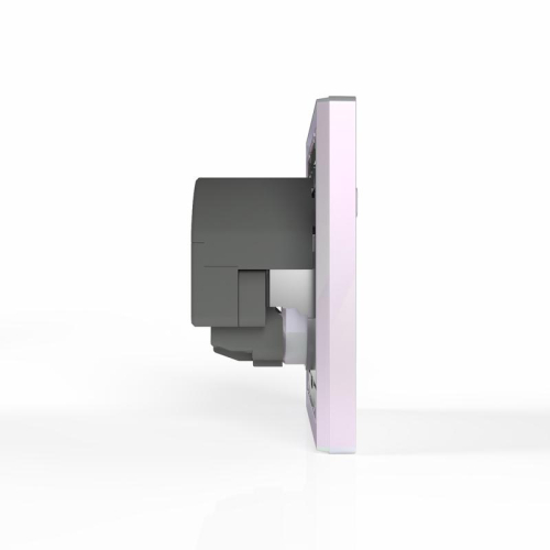 Розетка 1-м СП Pixel с заземл. с 2-мя заряд. устр. USB тип A+C IP20 механизм перламутр. TOKOV ELECTRIC TKE-PX-R1U2AC-C04