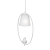 Подвес 1xE14 макс. 40Вт Vitaluce V2918-0/1S