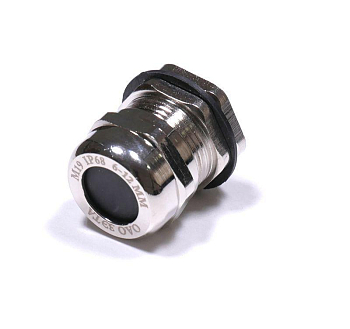 Ввод кабельный М19 IP68 d5-12мм латунь ГОФРОМАТИК zeta30112