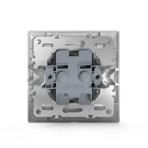 Розетка 1-м СП AVA 16А IP20 без заземл. без защ. шторок в сборе бел. TOKOV LIGHT TKL-AV-R1F-C01