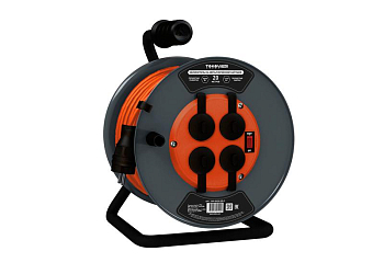 Удлинитель на метал. катушке 4х20м с заземл.16А IP44 ПВХ 3х2.5 с выкл. медь TOKOV ELECTRIC TKP-SK20-325-Z