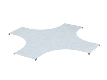 Крышка для ответв. Х-образ. горизонт. осн. 900 R-660 гор. цинк DKC UKX609HDZ