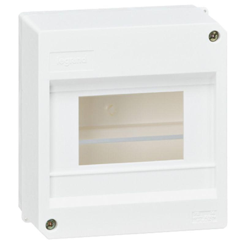 Щиток распред. накладной 6-м Mini S 140х130х68мм без двер. IP30 бел. Leg 001358