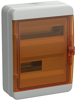 Корпус пластиковый КМПн-24 IP65 оранж. прозр. дверь TEKFOR IEK TF5-KP72-N-24-65-K03-K09