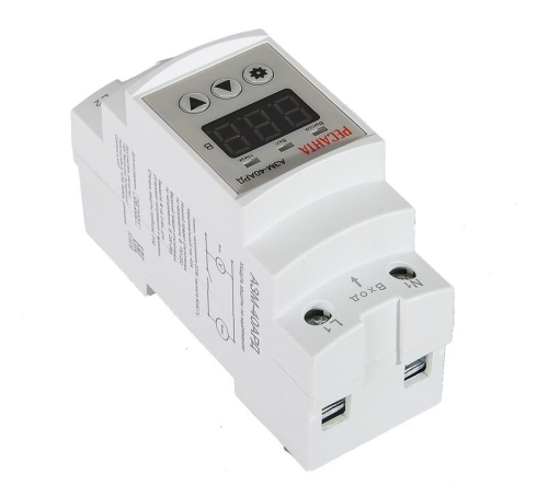 Блок защиты по напряжению АЗМ-40АРД регулируемый (с дисплеем) Ресанта 61/22/30