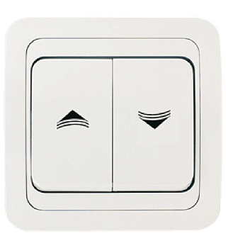 Кнопка управления жалюзи Mimoza бел. Makel 12041