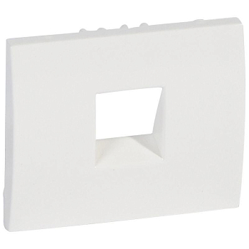 Накладка Galea Life для розетки компьютерной/телефонной RJ11/RJ ISDN бел. Leg 777095
