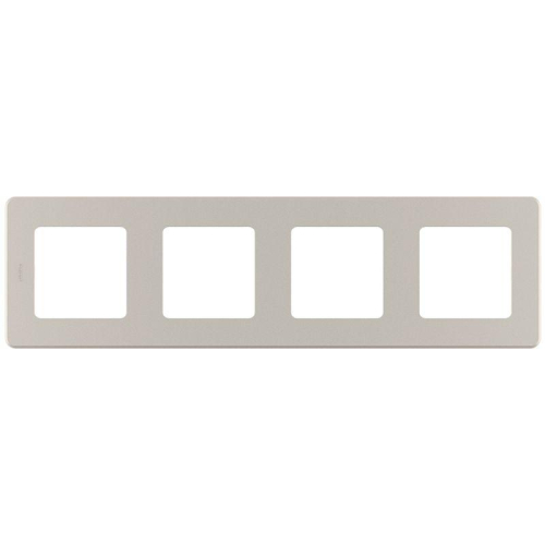 Рамка 4-м Inspiria шампань Leg 673968