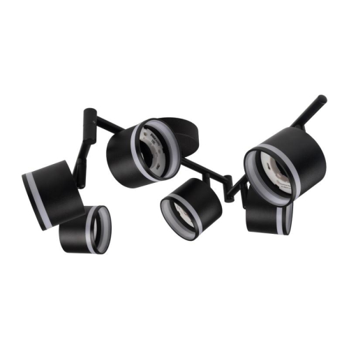 Светильник PCL-0906 max 20Вт (каждая лампа) 6xGX53 IP20 230В BL настен./потолочн. декор. под лампу JazzWay 5066960