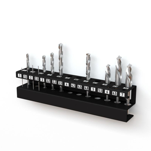 Держатель для сверл настенный черн. Rexant 38-0670