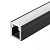 Профиль SL-MINI-8-2000 ANOD BLACK L2000 алюм. Arlight 030514