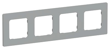 Рамка 4-м СП FLITE РУ-4-К-ФлС сер. IEK FI-M42-32-20-K03