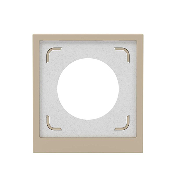 Рамка 1-м KANT IP44 ванильн. марципан DKC 7015942