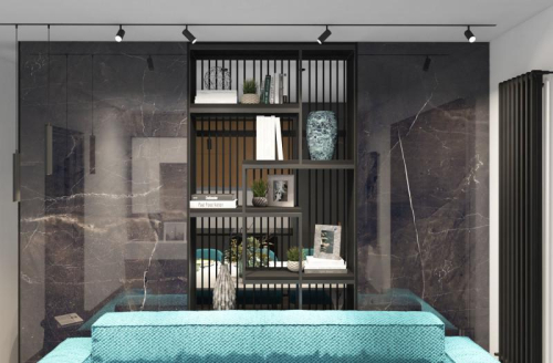 Экран для трека SMART черн. 1 метр DENKIRS TR2010-BK