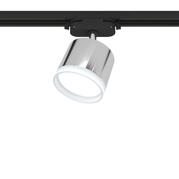 Светильник трековый ARTLINE поворотный 85х85х70мм GX53 230В алюм./пластик. 4кв.м хром. Ritter 59863 7