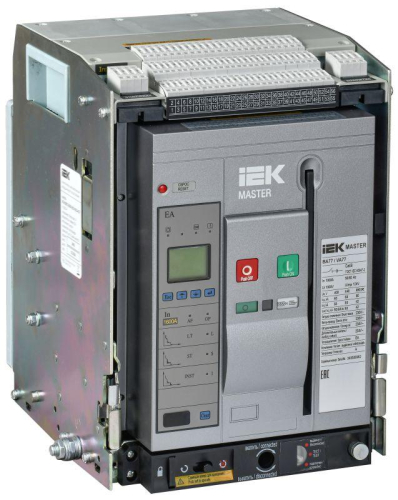 Выключатель автоматический воздушный 3п AC ВА77 W3P A 65кА 1000А EA выдвижн. с компл. аксессур. MASTER IEK MI-ACB10-3WA-065-1000-ACF