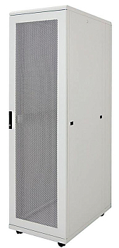 Шкаф серверный 19дюйм 42U 800х1000мм перф. передн. и задн. двери (передняя дверь и часть рамы) сер. ITK LS35-42U81-PP-1