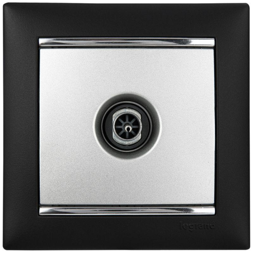 Рамка 1-м Valena горизонт. ноктюрн/сереб. Leg 770391