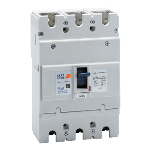 Выключатель автоматический 3п 250А 18кА OptiMat E250L250 УХЛ3 РЕГ КЭАЗ 273920