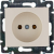 Розетка 1-м СП Valena 16А IP21 без заземл. на винтах механизм сл. кость Leg 774316