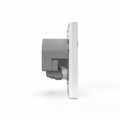 Розетка 1-м СП Pixel с заземл. с 2-мя заряд. устр. USB тип A+A IP20 механизм бел. TOKOV ELECTRIC TKE-PX-R1U2A-C01