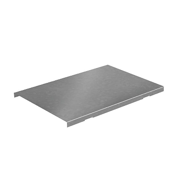 Крышка для вертикального внешнего угла 400мм с разворотом трассы на 90град. "ПЛЮС" HD85 КМ PL16156