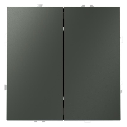 Переключатель проходной 2-кл. СП S70 10А механизм титан Voltum VLS020306