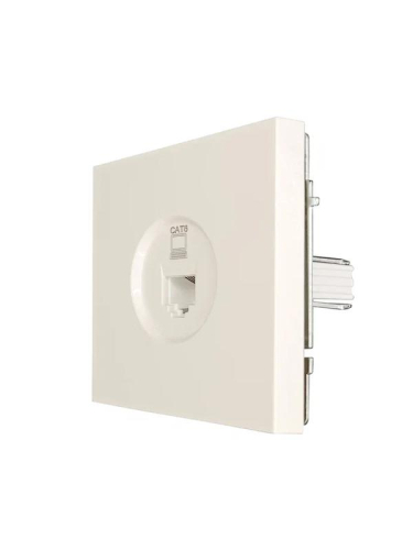 Розетка компьютерная 1-м СП ZIMA IP20 механизм сл. кость LEZARD 704-9088-140