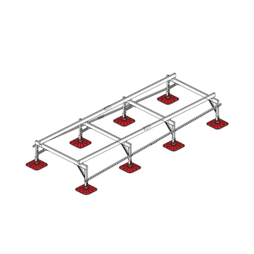 Конструкция опорная для установки оборудования TECHNORAPTOR FOOT 1500х4000 тип 2 KM-TR-F-SSEI-1500-4000-2 КМ TR0037