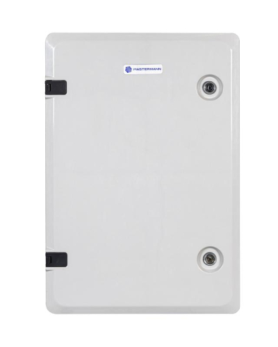 Шкаф монтажный композитный IK10 360x560x250мм IP66 Mastermann 00-01020361