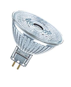 Лампа светодиодная LED Star MR16 8Вт (замена 50Вт) прозр. 2700К тепл. бел. GU5.3 621лм угол пучка 36град. 12В OSRAM 4058075433762